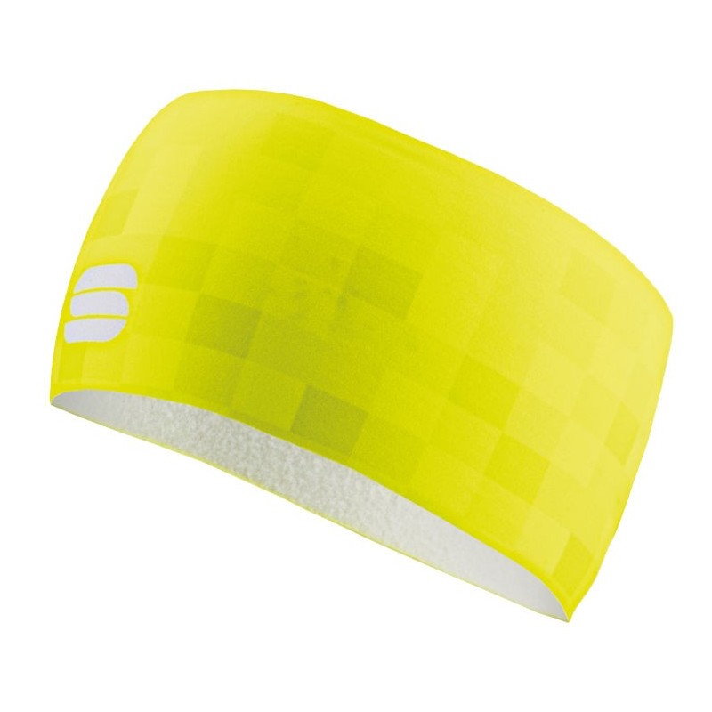 Pannband Sportful Squadra Headband gul lime Pannband Sportful Squadra Headband gul lime